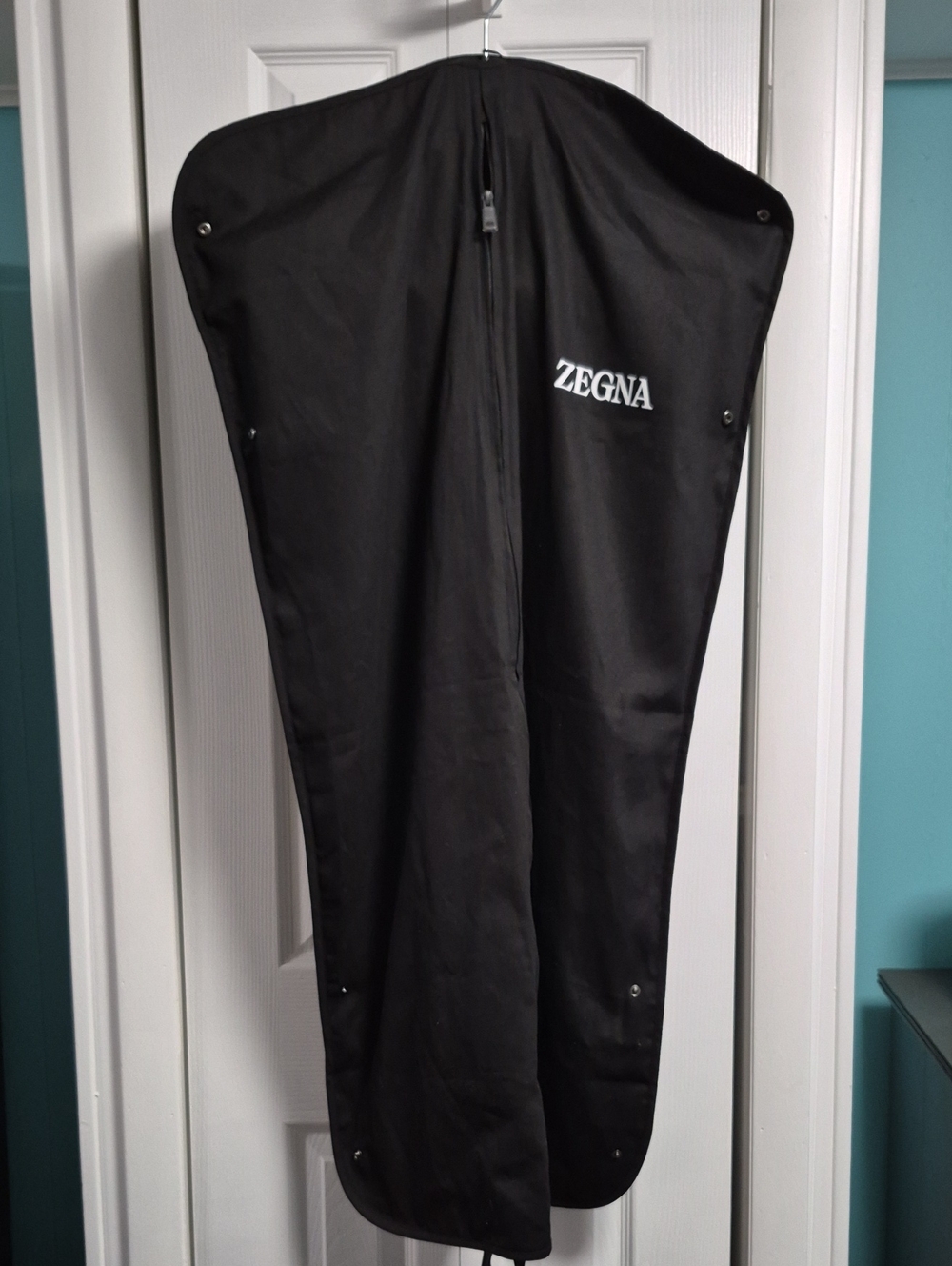 New Zegna Black Men's Garment Bag for Clothing